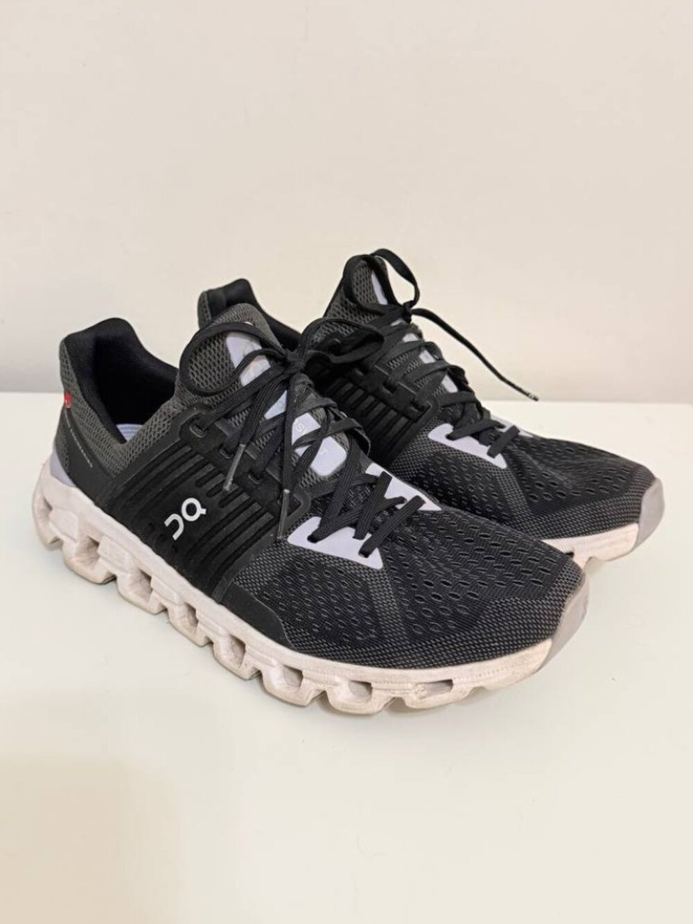 On - Cloudswift Running Shoes - Women's Size 8.5 - Black and Purple